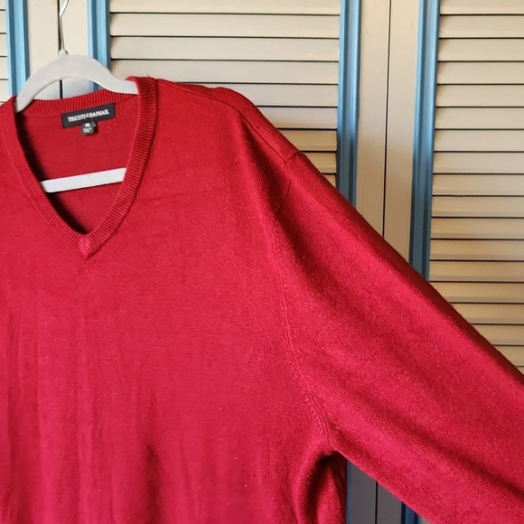Tricots St. Raphael Red Sweater - Picture 6 of 12